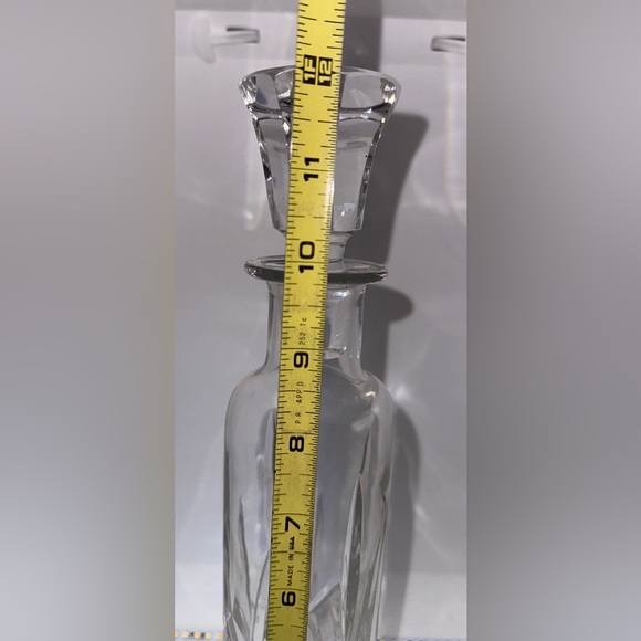 VTG Royal Gallery 24% Lead Crystal Wine Decanter & Stopper 12” - Picture 4 of 9
